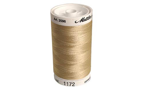 Mettler A2596-1172 Nähen und Stickerei Gewind, Polyester, 1172 Beige, 800 m von Mettler