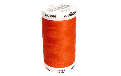 Mettler A2596-1703 Nähen und Stickerei Gewind, Polyester, 1703 Rot, 800 m von Mettler