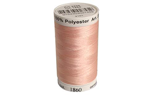 Mettler A2596-1860 Nähen und Stickerei Gewind, Polyester, 1860 Rosa, 800 m von Mettler