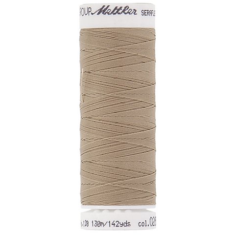 Mettler Seraflex, Stärke: 120, 130 m-Spule, beige von Mettler