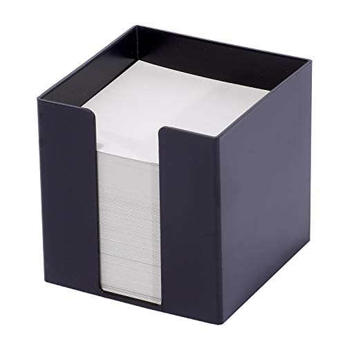 Metzger & Mendle 69027301BE Zettelbox, Blauer Engel, schwarz von Metzger + Mendle