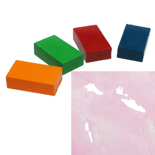 Meyco Encaustic Wachsblock klein, Rosa, 1 STK. von Meyco