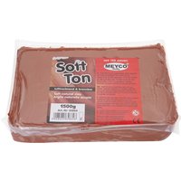 Soft-Ton, 1,5 kg - Terrakotta von Orange