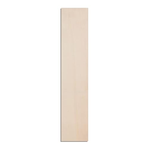 MGTECH 30,5 cm großer Holzbuchstabe I, 0,6 cm dicker großer Holzbuchstabe für Handwerk und Wanddekoration von MgTech