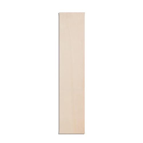 MGTECH 43,2 cm großer Holzbuchstabe I, 0,6 cm dicker großer Holzbuchstabe für Handwerk und Wanddekoration von MgTech