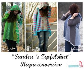 Kombi E-Book Lotti´s und Sandra´s Zipfelshirt Gr. 74-164 / Gr. 34-58 von MiToSa-Kreativ