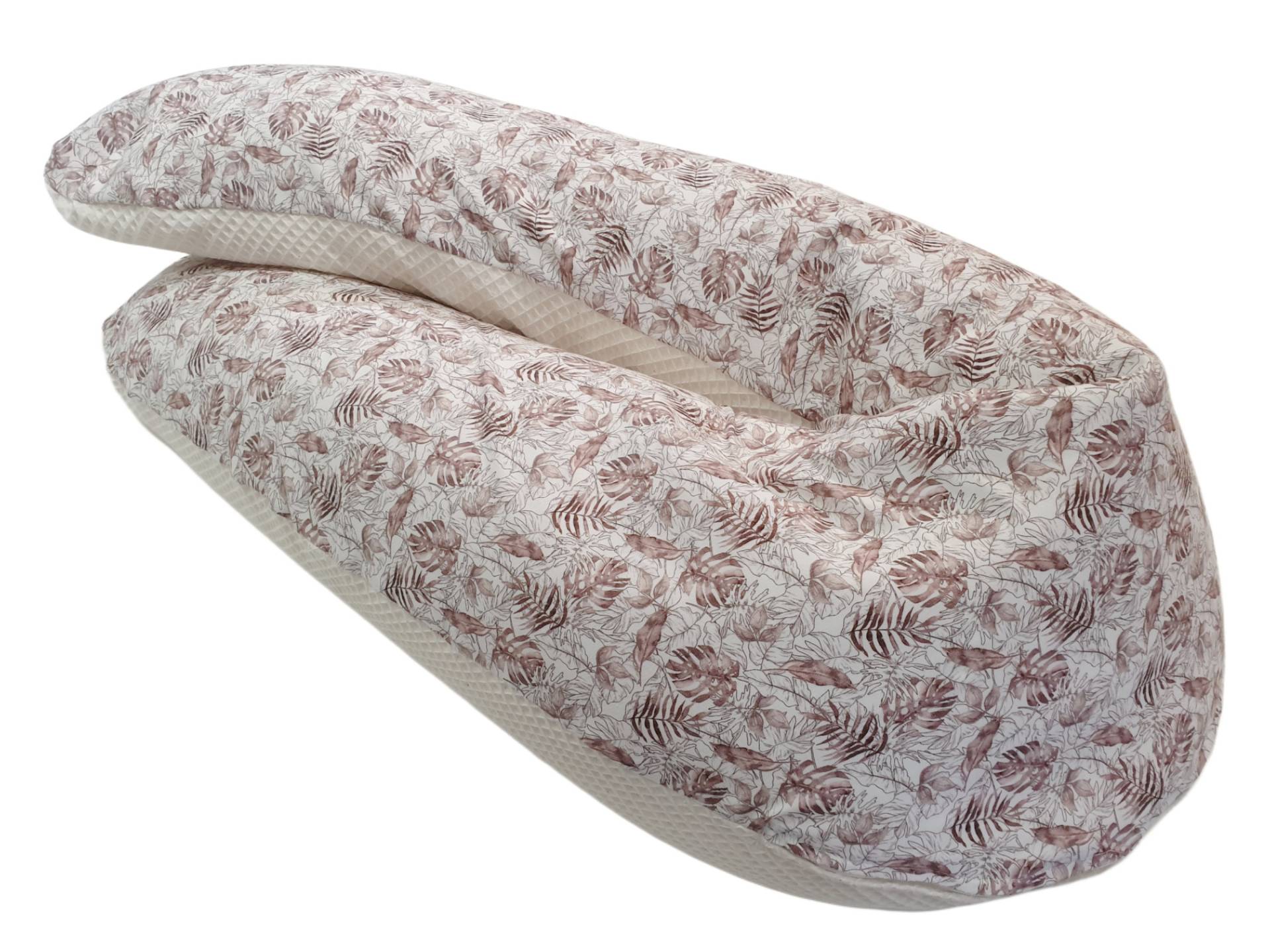 stillkissen Kuschelkissen Oder Nur Bezug Monstera Beige Von Atelier Miamia von MiaMiaAtelier