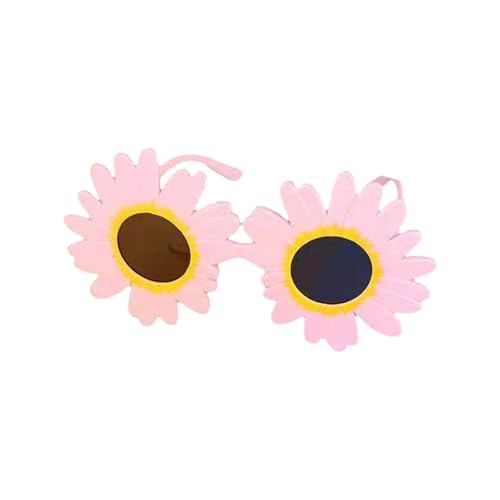 Micozy Sonnenblumenbrille, Weihnachtssonnenblume Sonnenbrille, Sonnenblume Sonnenschirm Brille für Kinder und Erwachsene als Requisiten für Weihnachten Party Performances verwendet (B) von Micozy