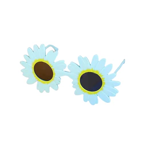 Micozy Sonnenblumenbrille, Weihnachtssonnenblume Sonnenbrille, Sonnenblume Sonnenschirm Brille für Kinder und Erwachsene als Requisiten für Weihnachten Party Performances verwendet (C) von Micozy