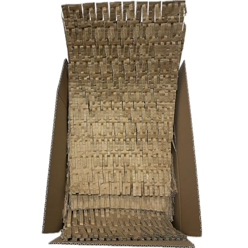 MidGard Karton Packpapier Wellpapp Packpolster Polsterpappe Füllmaterial Schredder Pappe Polstermaterial Verpackungsmaterial 10 Kg. von MidGard