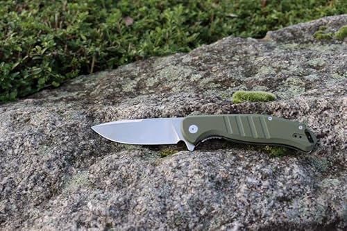 Midgards-Messer Big Boy XL Olive Flipper von Midgards-Messer