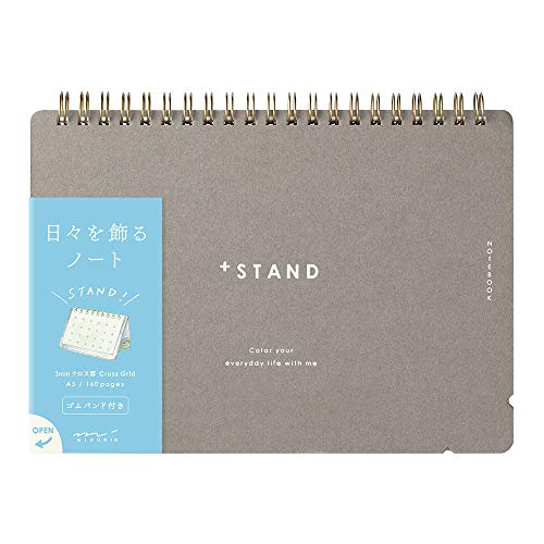 Midori Notizbuch A5 Stand Cross Grid von Designphil