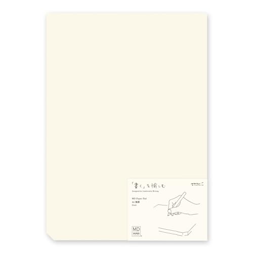 MD Pad A4, Weiß Papier von Designphil