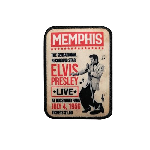 Elvis Presley Memphis Poster Patch - Mid-South Products von Midsouth Products