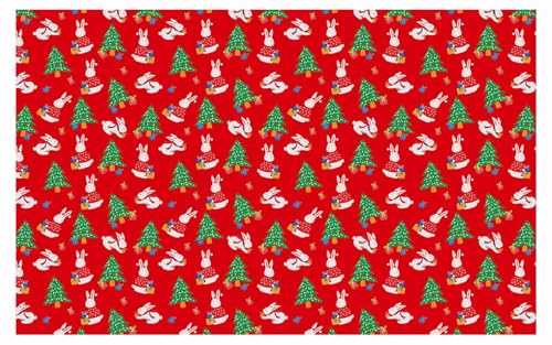 Miecoae Weihnachten Geschenkpapier 5 Blatt oder 10 Blatt (50 x 70 cm) Weihnachtspapier DIY-Bastelpapier für Geschenkverpackungen(Z6,10 Sheets_50X70CM) von Miecoae