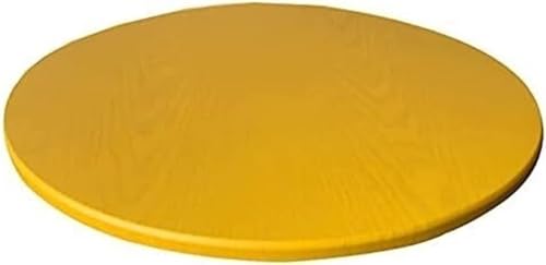 Tablecloth Rund Elastische Tischdecke Gartentischdecke Rundtischdecke wasserdichte Abwischbar Schmutzabweisend Tischdecke Runde Enge Passform (Color : HZ1, Size : 60cm/24in) von Miecoae