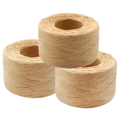 Raffia Papierschnur Geschenkband Papier Packschnur von Mienocol