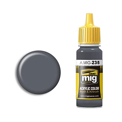 AMMO A.MIG-0235 Fs36152 Acrylfarbe, Dunkelgrau, Amt-12, 17 ml, Mehrfarbig von Mig Jimenez