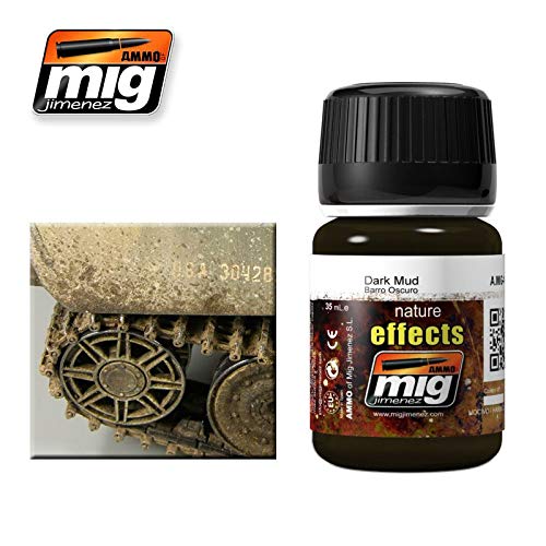 AMMO A.MIG-1405 Emaille Effects (35 ml) Dark Mud, Mehrfarbig von Mig Jimenez