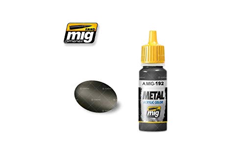 AMMO MIG-0192 Polierte Metall-Acrylfarben (17 ml), mehrfarbig von Mig Jimenez