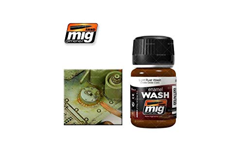 AMMO MIG-1004 Emaille (35 ml), leicht rostend, Mehrfarbig von Mig Jimenez