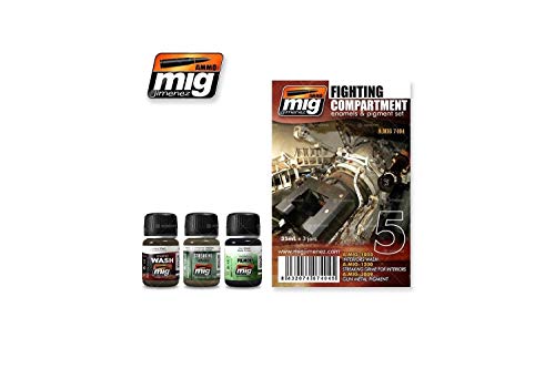 AMMO MIG-7404 Fight Compartment Set, Multicolour von Mig Jimenez