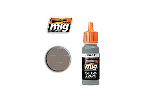 AMMO Munition mig-0911 grau Glanz Acrylfarben (17 ml), Mehrfarbig von Mig Jimenez