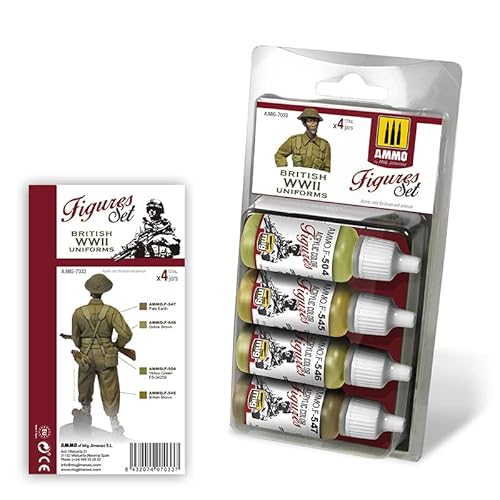 Ammo by Mig AMIG7033 British Uniforms WWII Figures Set von Mig Jimenez