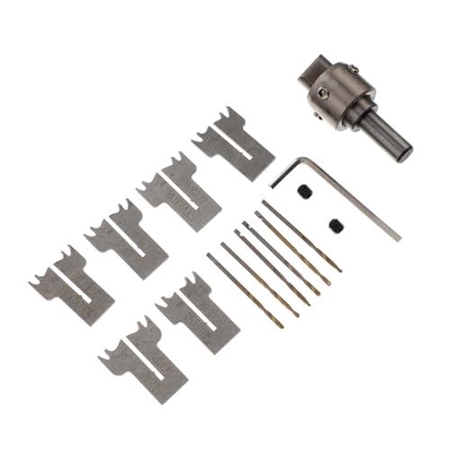 1 Set Integriertes Holzbearbeitungswerkzeug Die Ringperlen Werkzeuge Ringe Schmuckherstellung Bohrer Perlenzentrierung Holzbearbeitungswerkzeug Set Ringklingen Mikikit von Mikikit