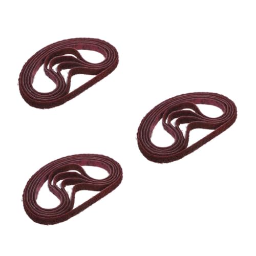 Mikikit 3 Sätze Schleifband Steinpolierwerkzeuge Bandschleifer Schleifband Nylon 5 Stück * 3 von Mikikit