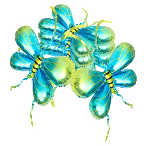 Mikikit 5 Stück Bienenflügelballon Geburtstag Luftballons Flügel Ballons Ö groß Blau Partydekorationen Fee verkleiden sich Requisiten Kostümflügelballon Aluminiumfolie Blue Mikikit 5 Stück Bienenflügelballon Geburtstag Luftballons Flügel Ballons Ö groß Blau Partydekorationen Fee verkleiden sich Requisiten Kostümflügelballon Aluminiumfolie Blue von Mikikit