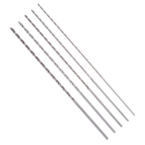 Mikikit 5 Teiliges Bohrer Set Für Metall Extra Lange Lochsägen Und Fräser Mit Hoher Präzision Für Perfekte Bohrlöcher Ideal Für DIY Projekte Und Professionelle Anwendungen von Mikikit