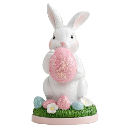 Mikikit Häschenverzierung Gartenkaninchen-Ornamente Osterhasen-tischverzierung Osterhof Dekoration Ostereier Osterhandwerk Osterhasenfigur Osterdekor Harz Mikikit Häschenverzierung Gartenkaninchen-Ornamente Osterhasen-tischverzierung Osterhof Dekoration Ostereier Osterhandwerk Osterhasenfigur Osterdekor Harz von Mikikit