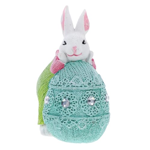 Mikikit Osterhasen-Ornamente Osterhasen-Harzdekoration Osterhasen Miniaturfiguren Harzhasenverzierung Ostern-Skulptur Tischdeko zu Ostern Harz Kaninchenstatue Ostergartendekorationen Mikikit Osterhasen-Ornamente Osterhasen-Harzdekoration Osterhasen Miniaturfiguren Harzhasenverzierung Ostern-Skulptur Tischdeko zu Ostern Harz Kaninchenstatue Ostergartendekorationen von Mikikit