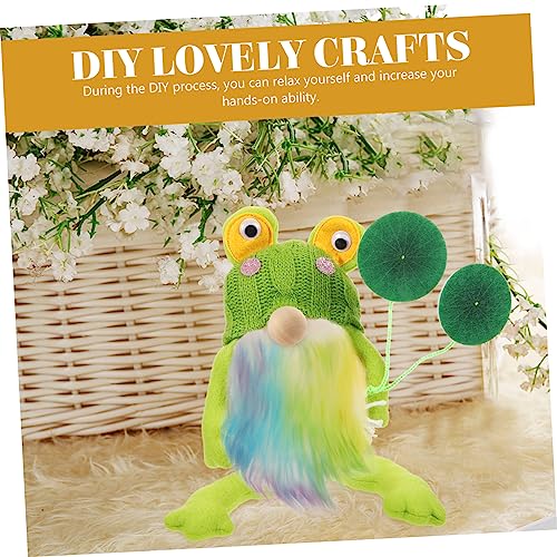 Mikikit Teiliges DIY Gnome Bastelset mit Buntem Künstlichem und Holzperlen für Puppen Einfache Anwendung Sichere Materialien für Weihnachts und Valentinstagsdeko Mikikit Teiliges DIY Gnome Bastelset mit Buntem Künstlichem und Holzperlen für Puppen Einfache Anwendung Sichere Materialien für Weihnachts und Valentinstagsdeko von Mikikit