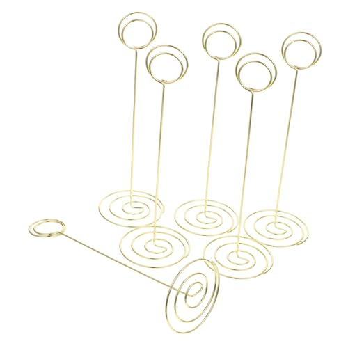 Mikinona 12Stücke Tischkartenhalter aus Runde Basis Stabil Langlebig für Hochzeiten Veranstaltungen Fotos Elegantes Design für Besseren Display Mikinona 12Stücke Tischkartenhalter aus Runde Basis Stabil Langlebig für Hochzeiten Veranstaltungen Fotos Elegantes Design für Besseren Display von Mikinona