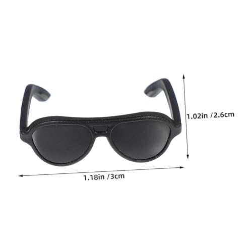 Mikinona 200 Puppensonnenbrille Miniaturbrille Mini -puppenzubehör Puppenhaus DIY Zubehör Puppenbrille Puppenhaus Miniaturdekor Lesebrille Für Puppen Brillen Für Puppen Schwarz Mikinona 200 Puppensonnenbrille Miniaturbrille Mini -puppenzubehör Puppenhaus DIY Zubehör Puppenbrille Puppenhaus Miniaturdekor Lesebrille Für Puppen Brillen Für Puppen Schwarz von Mikinona