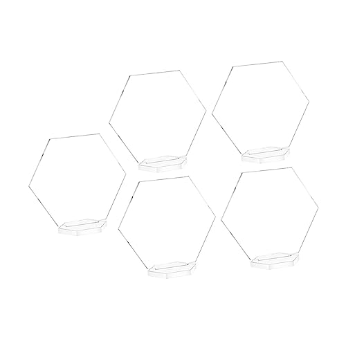 Mikinona 5Stücke Teiliges Acryltischschild Dekorative Reservierte Schilder für Hochzeiten Unzerbrechlich und Wiederverwendbar für Tischdekoration und Nummerierung Transparentes Mikinona 5Stücke Teiliges Acryltischschild Dekorative Reservierte Schilder für Hochzeiten Unzerbrechlich und Wiederverwendbar für Tischdekoration und Nummerierung Transparentes von Mikinona