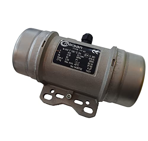 Vibrationsmotor 400V Rüttelmotor ATEX Unwuchtmotor Aussenrüttler VY 60 Betonrüttler von Miksan Motor