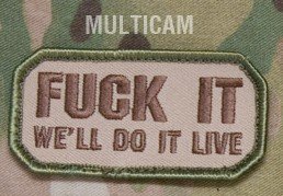 Mil-Spec Monkey Do It Live Morale Patch-Multicam von Mil-Spec Monkey