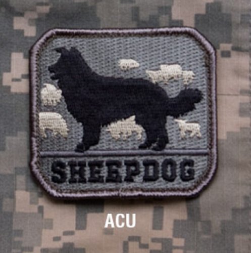 Mil-Spec Monkey Sheepdog Moral Patch ACU von Milspec Monkey von Mil-Spec Monkey