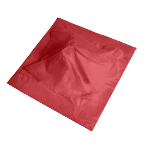 Milageto 40x Blumenstrauß-Verpackungspapier, Milchbaumwollpapier, einfaches, wasserdichtes Blumenverpackungspapier für Geburtstags-Floristen-Blumenstrauß, Rot von Milageto