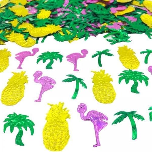 Milageto 5x Tropischer Party Tisch Stern Pailletten Hochzeits Party Streusel Strand Thema Lebendige Farbe für von Milageto