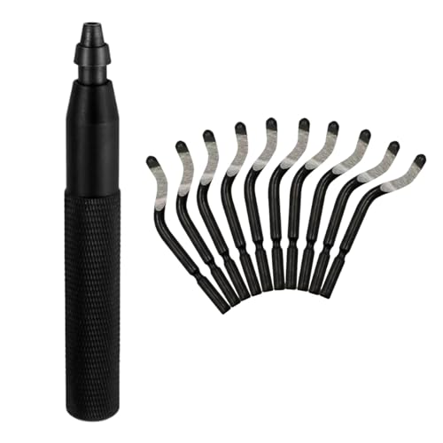 Milageto Entgratungswerkzeug Set mit 10 Klingen, Kantenschneider, Anfasen, Milageto Entgratungswerkzeug Set mit 10 Klingen, Kantenschneider, Anfasen, von Milageto