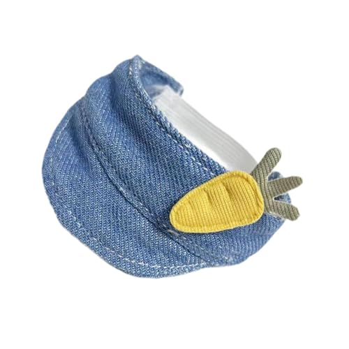 Milageto Plüschpuppenkappe, Anhänger, Puppenhut für Kinder, Koordination, DIY-Zubehör, Geschenke, Foto-Requisiten, Verkleidungskostüme für 14 cm große Puppen, Blau von Milageto