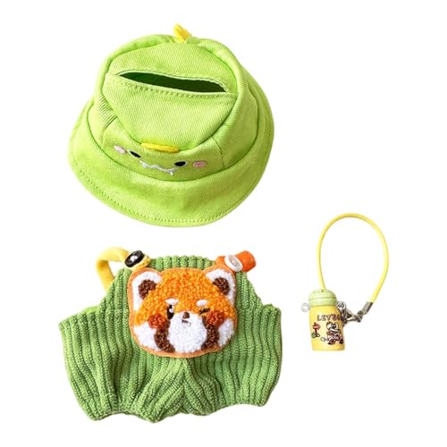 Milageto Puppen Hosen Kleidung, Mädchen Puppen Kleidung, Puppen Kleidung und Accessoires, Puppen Outfits Zubehör für Puppen, Anhänger Puppe, Mädchen Puppe, Hundeflaschenset von Milageto