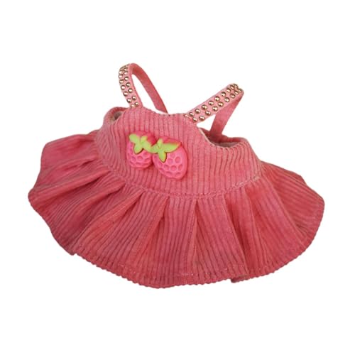 Milageto Puppenkleidungskostüm, Kleid, handgemachte Kleidung für 17 cm große Puppen, Jungenpuppen, Mädchenpuppen, Neujahrsgeschenke, Halloweengeschenke, Kleidung von Milageto