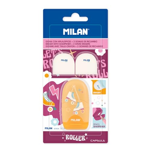 MILAN® CAPSULE Schärfer der Sonderserie Roller + 2 Ersatzgummis von Milan