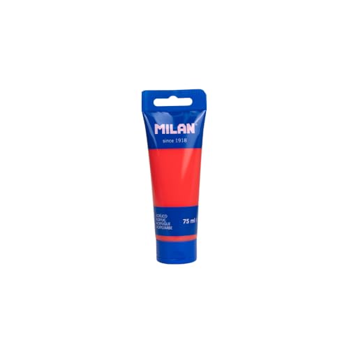 MILAN® Tube 75 ml Acrylfarbe Zinnoberrot von MILAN