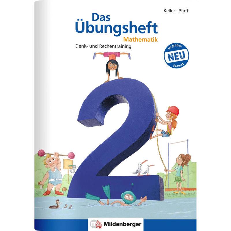 Das Übungsheft Mathematik 2 - Din A4 - Simon Hendrik, Nina Hendrik, Geheftet von Mildenberger